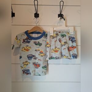 Hanna Andersson Construction Short Pajamas, 4T